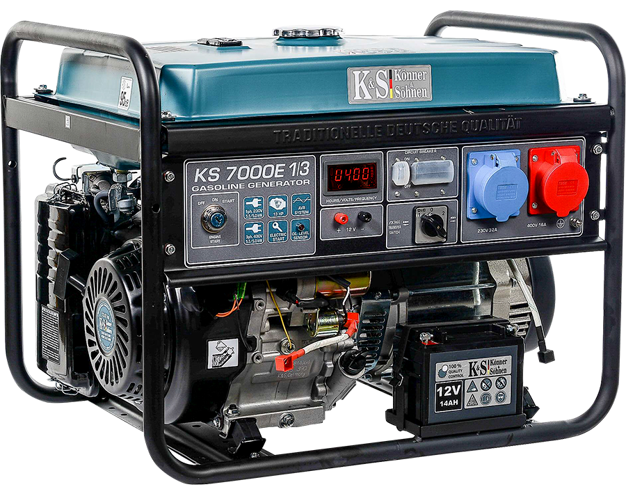 Бензиновый генератор KS 7000E-1/3